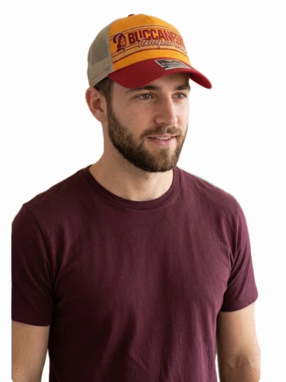 FANATICS TAMPA BAY BUCCANEERS UNISEX TRUE CLASSIC RETRO TRUCKER SNAPBACK HAT
